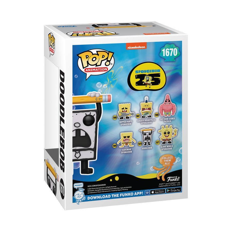 Spongebob: 25th Anniversary – Doodlebob (Pop! Vinyl)
