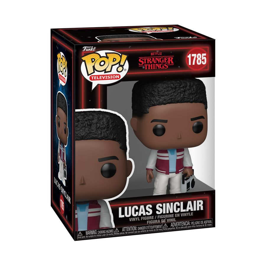 Stranger Things - Lucas Sinclair with Boombox (Pop! Vinyl)