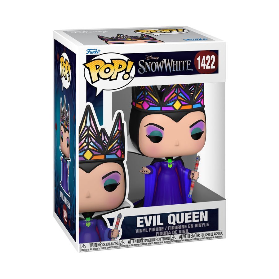 Snow White (2025) – Evil Queen Purple & Black Gown (Pop! Vinyl)