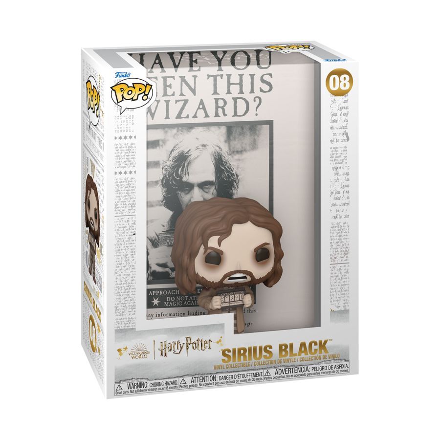 Harry Potter - Wanted Poster With Sirius Pop! Cover (Pop! Vinyl)