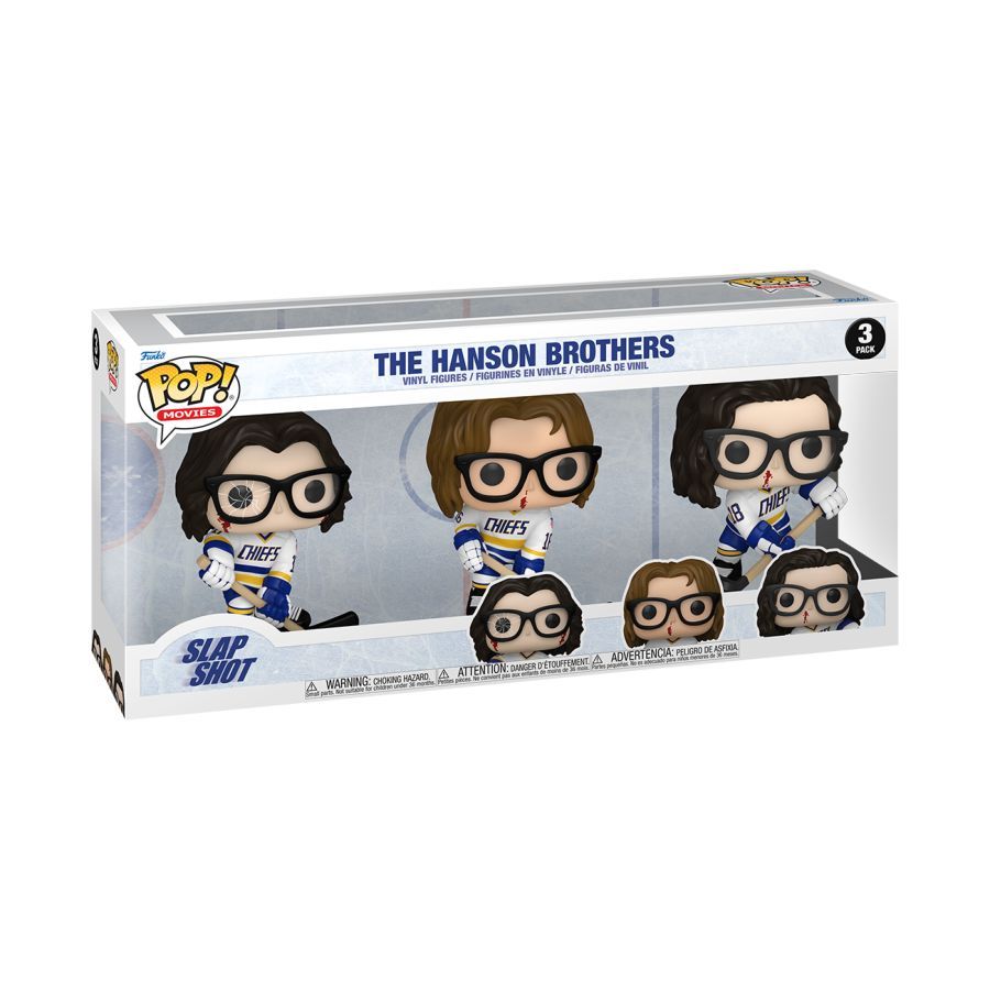 Slap Shot – The Hansons (Pop! Vinyl 3-Pack)