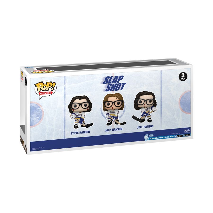 Slap Shot – The Hansons (Pop! Vinyl 3-Pack)