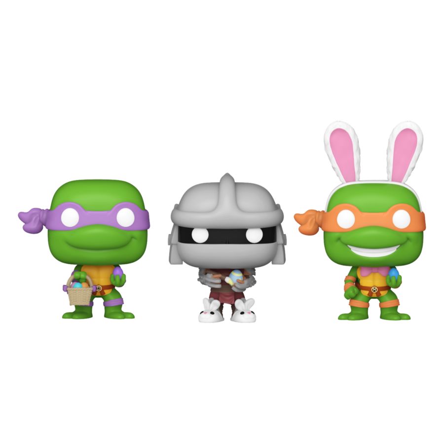 Teenage Mutant Ninja Turtles – Donatello, Shredder & Michelangelo (Carrot Pocket Pop! 3-Pack)