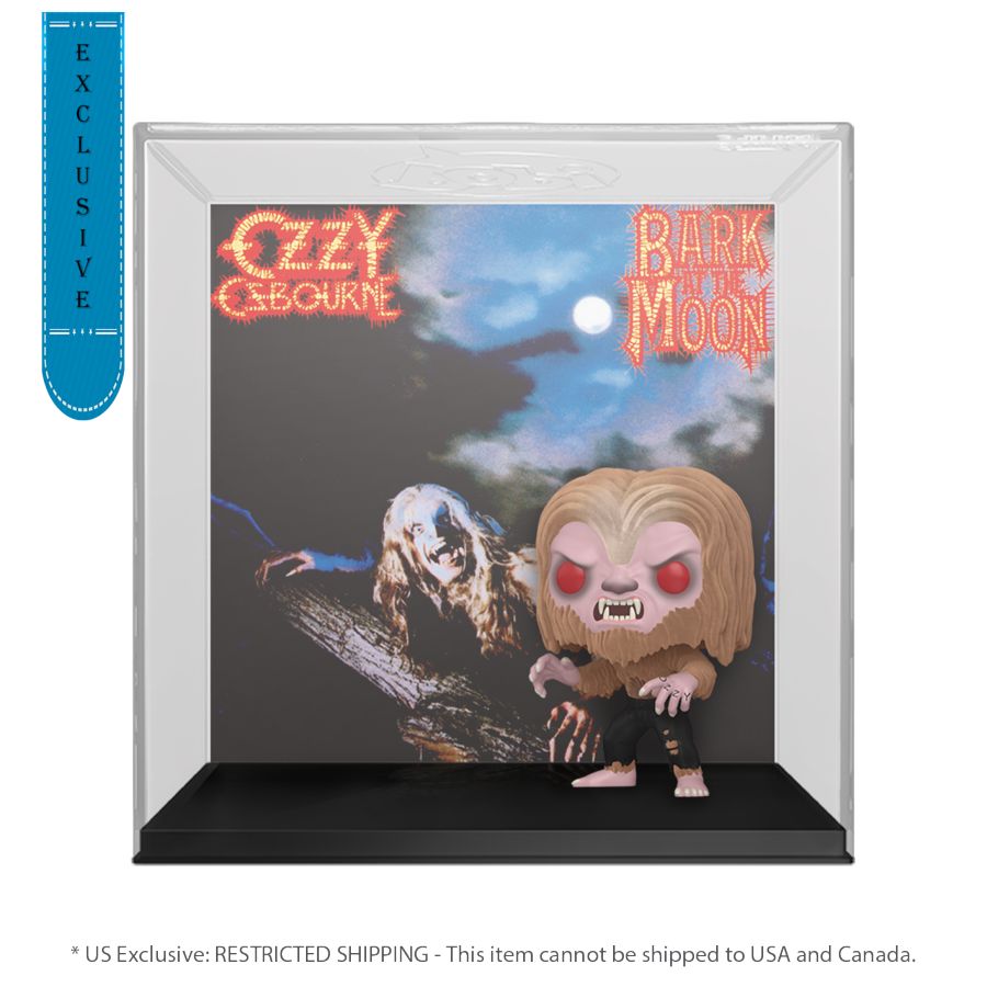 Ozzy Osbourne - Bark At The Moon Flocked Pop! Album (Pop! Vinyl)