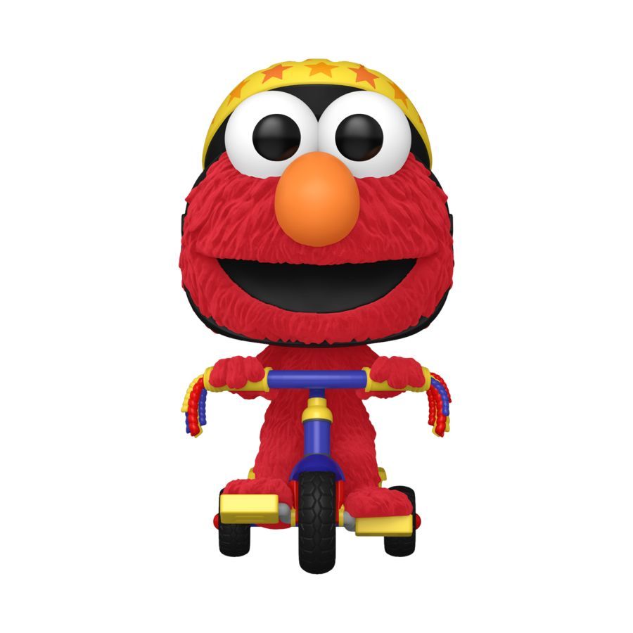 Sesame Street – Elmo on Trike Flocked (Pop! Ride)