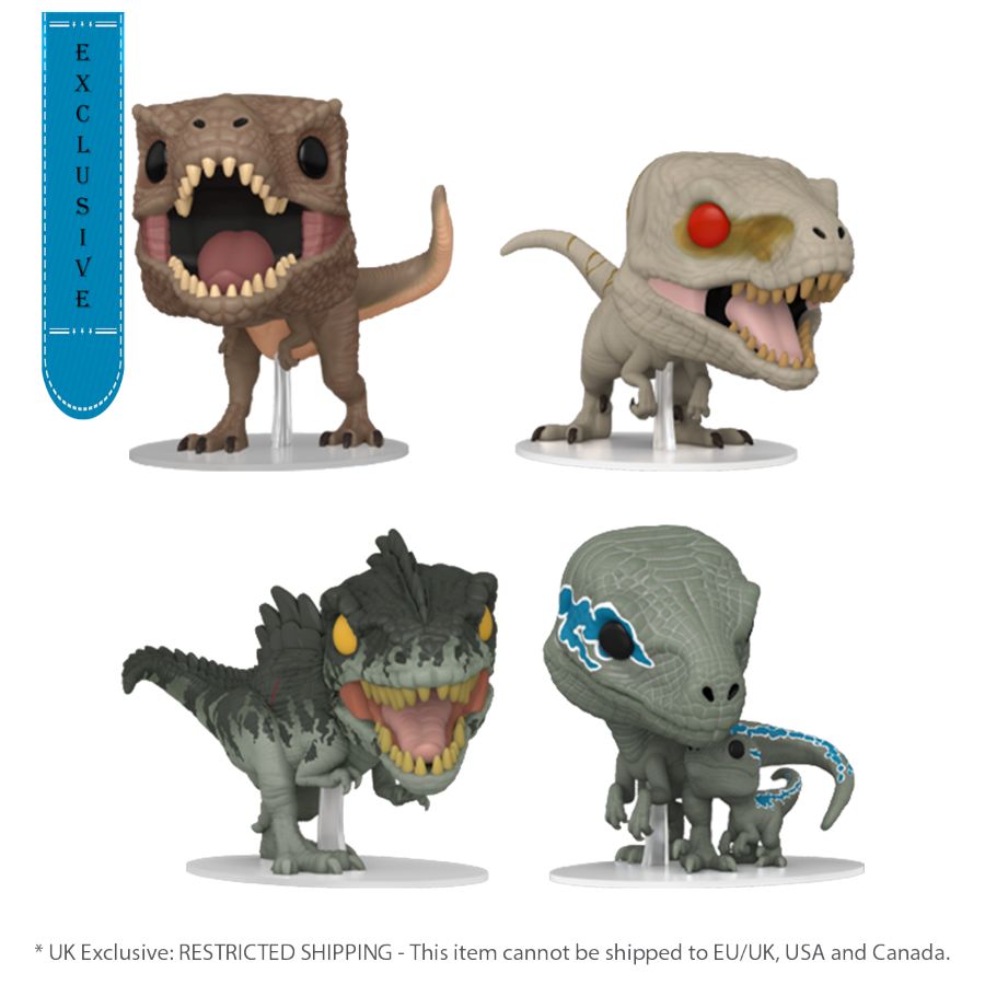 Jurassic World - Pop! 4-Pack (Pop! Vinyl)