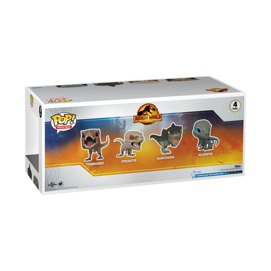 Jurassic World - Pop! 4-Pack (Pop! Vinyl)