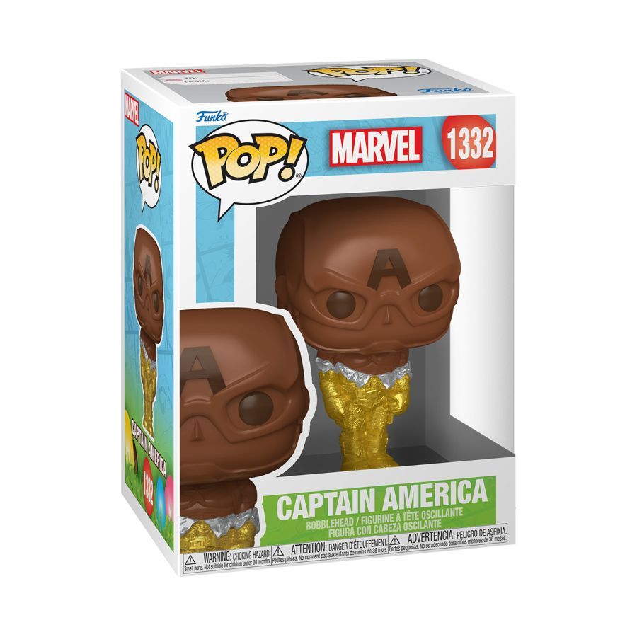 Marvel Comics – Captain America (Easter Chocolate) (Pop! Vinyl)