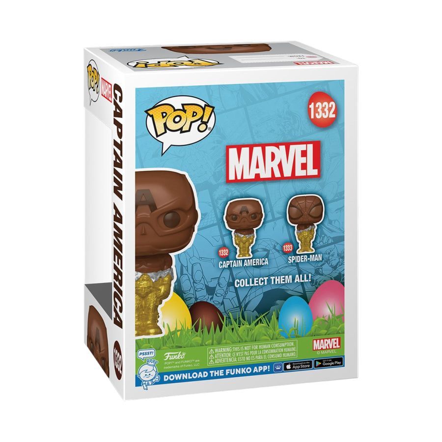 Marvel Comics – Captain America (Easter Chocolate) (Pop! Vinyl)