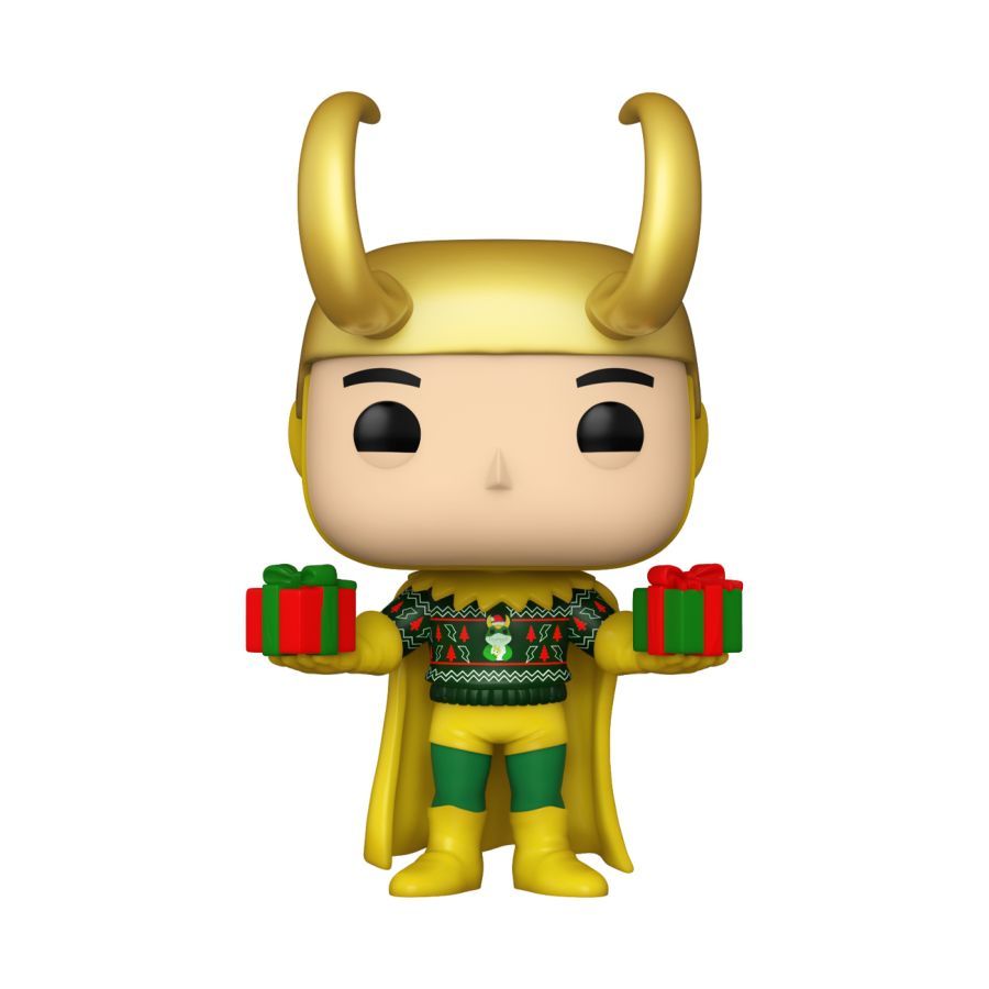 Marvel Comics – Loki with Sweater Holiday (Pop! Vinyl)