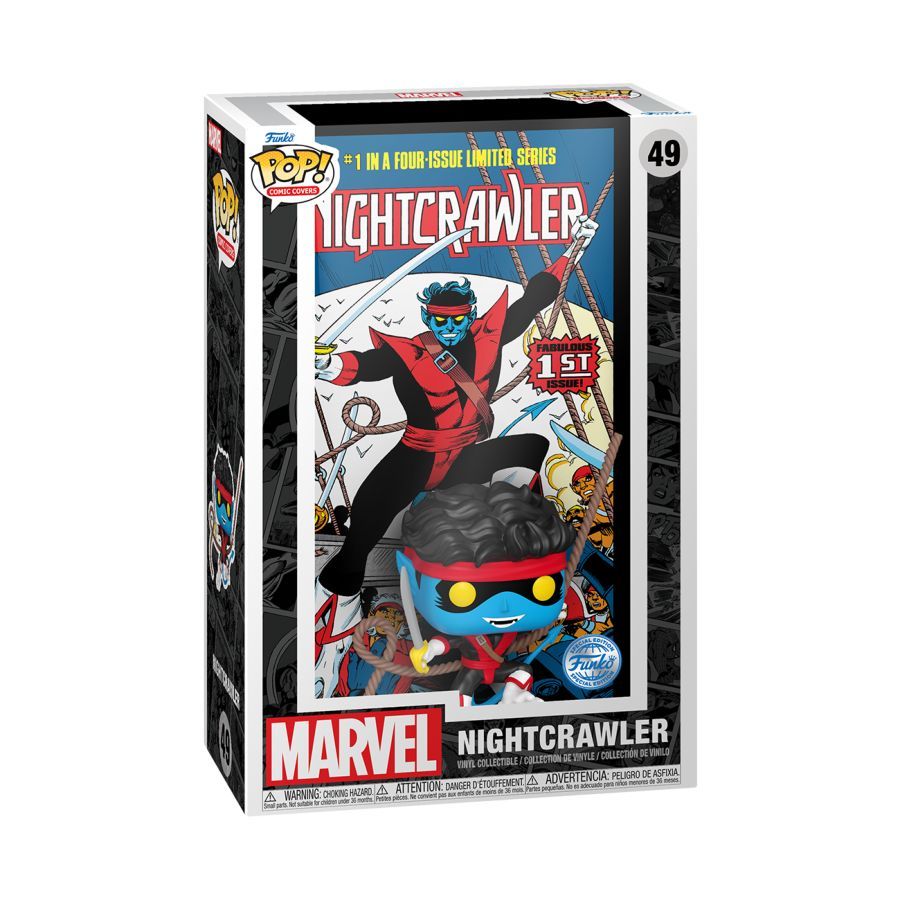 Marvel Comics – Nightcrawler (Pop! Comic Cover)
