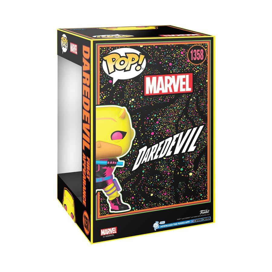 Marvel Comics – Daredevil Blacklight 10″ (Pop! Vinyl)