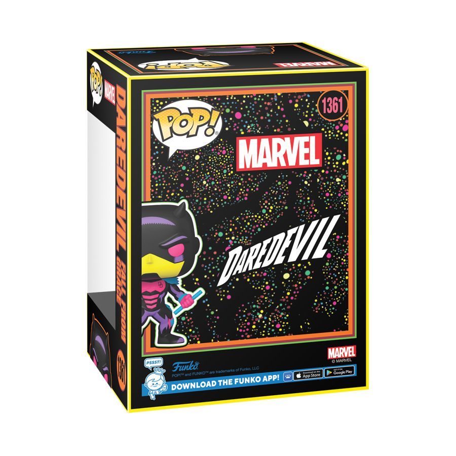 Marvel Comics – Daredevil Blacklight (Pop! Vinyl)