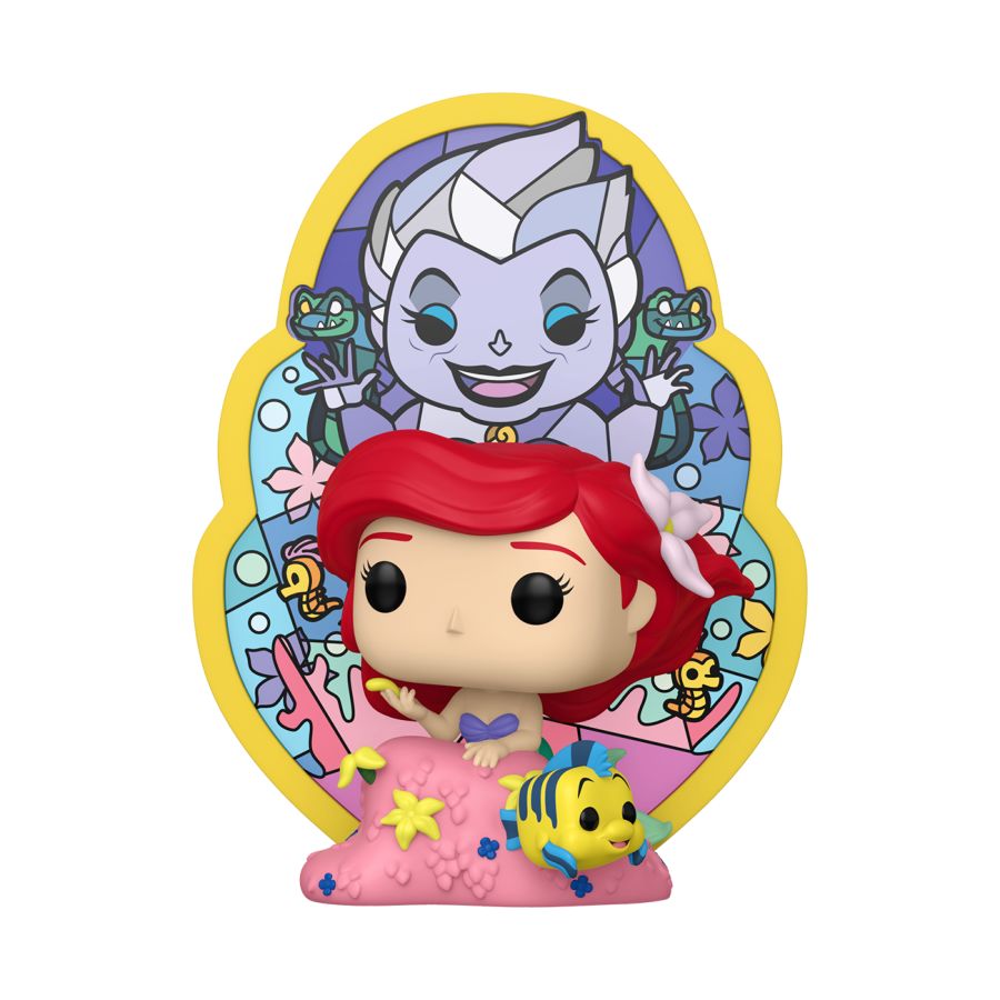 The Little Mermaid (1989) – Ariel Stained Glass (Pop! Deluxe)