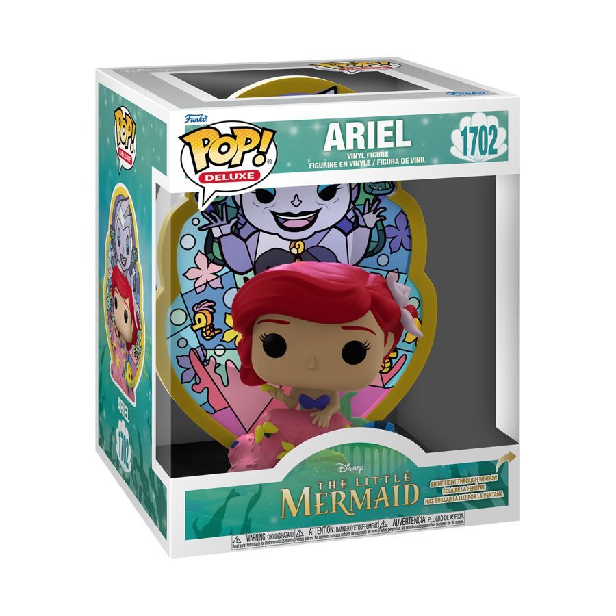 The Little Mermaid (1989) – Ariel Stained Glass (Pop! Deluxe)