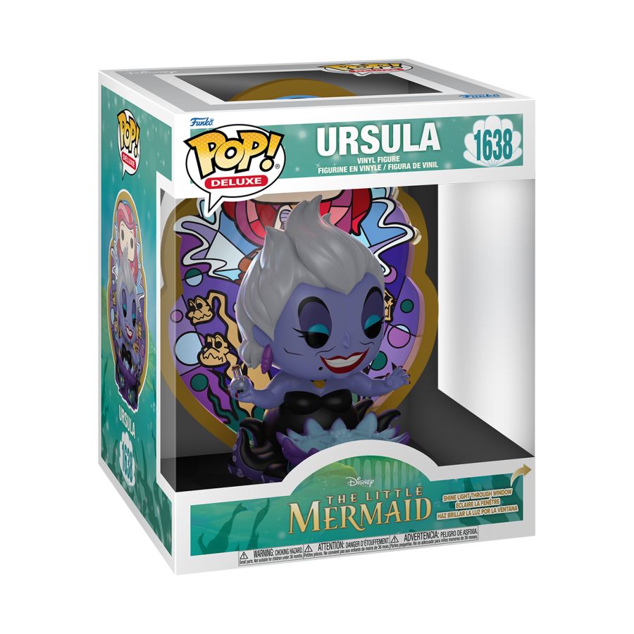 Disney: Villains - Ursula Stained Glass Deluxe (Pop! Vinyl)