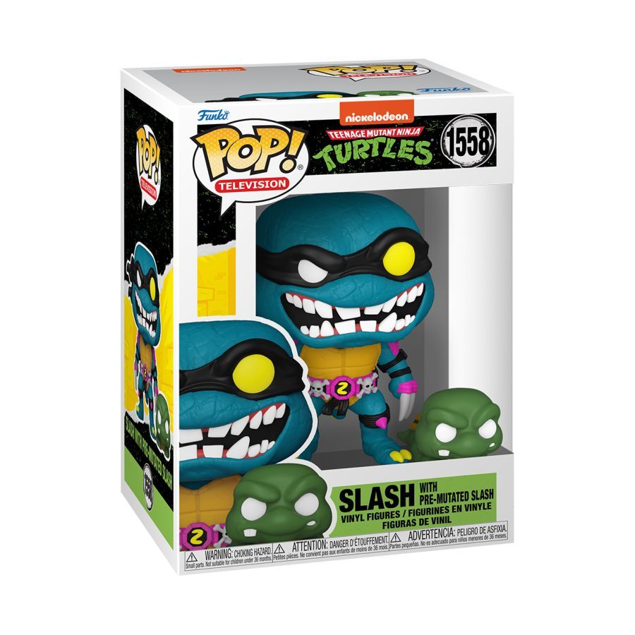 Teenage Mutant Ninja Turtles – Slash w/Mouser (Pop! Vinyl)