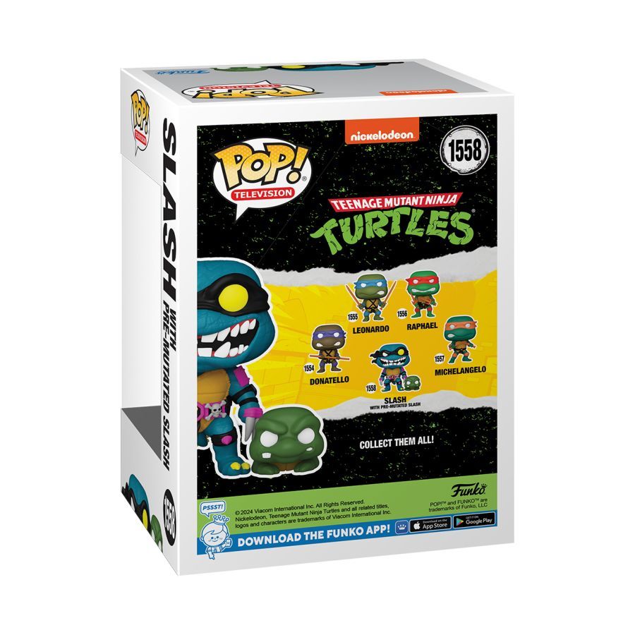 Teenage Mutant Ninja Turtles – Slash w/Mouser (Pop! Vinyl)