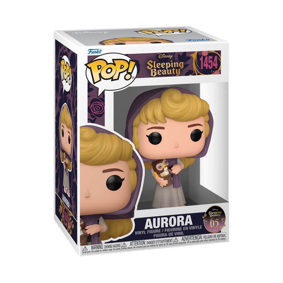 Sleeping Beauty: 65th Anniversary – Aurora with Owl (Pop! Vinyl)