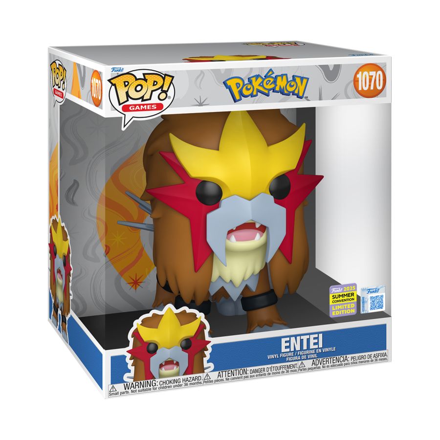 Pokemon - Entei 10" SDCC 2025 (Pop! Vinyl)