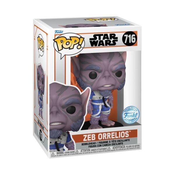 Star Wars: The Mandalorian - Zeb Orrelios (Pop! Vinyl)