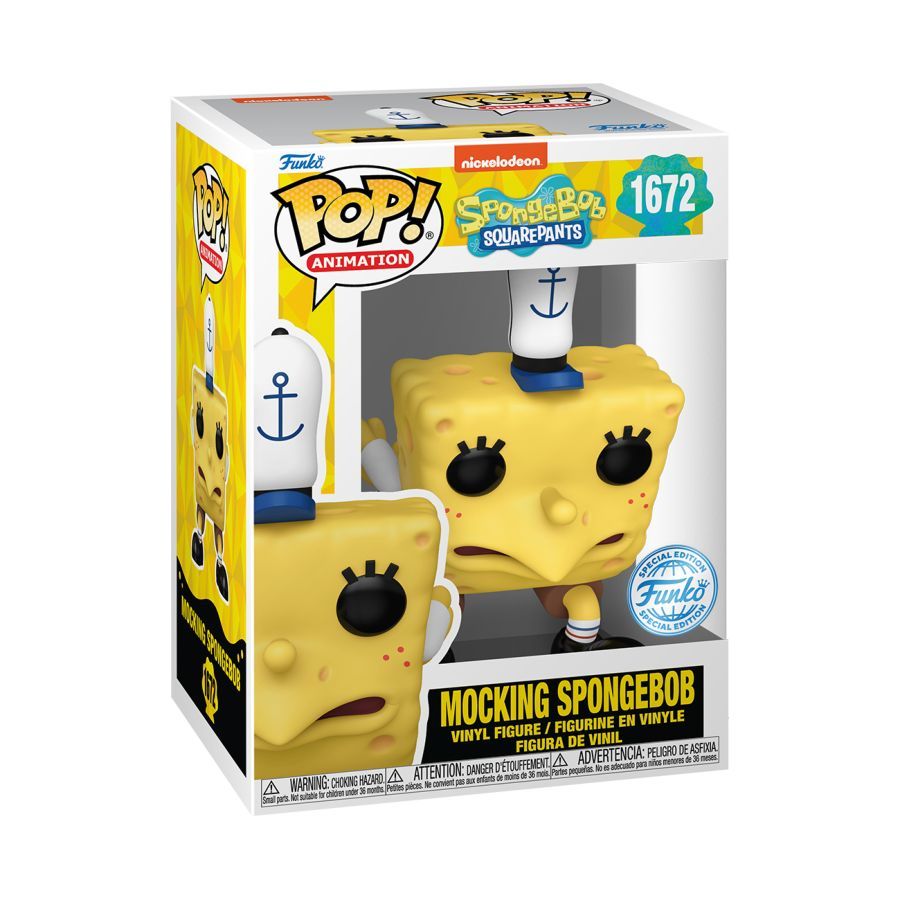 Spongebob: 25th Anniversary – Mocking Spongebob (Pop! Vinyl)
