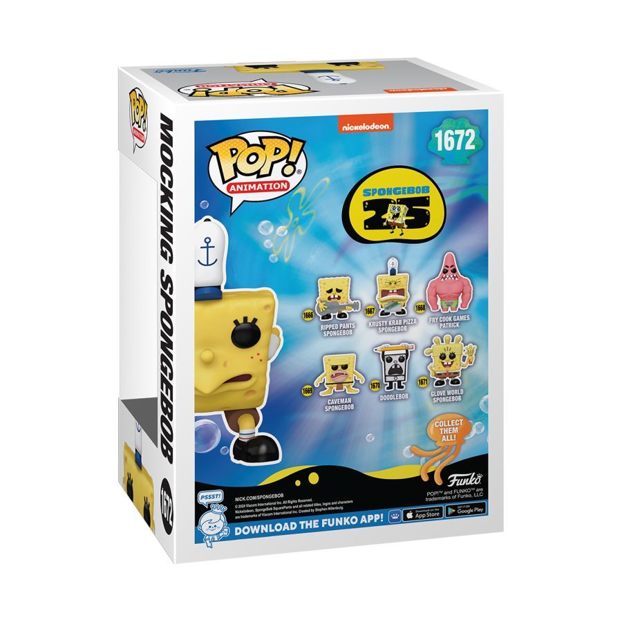 Spongebob: 25th Anniversary – Mocking Spongebob (Pop! Vinyl)