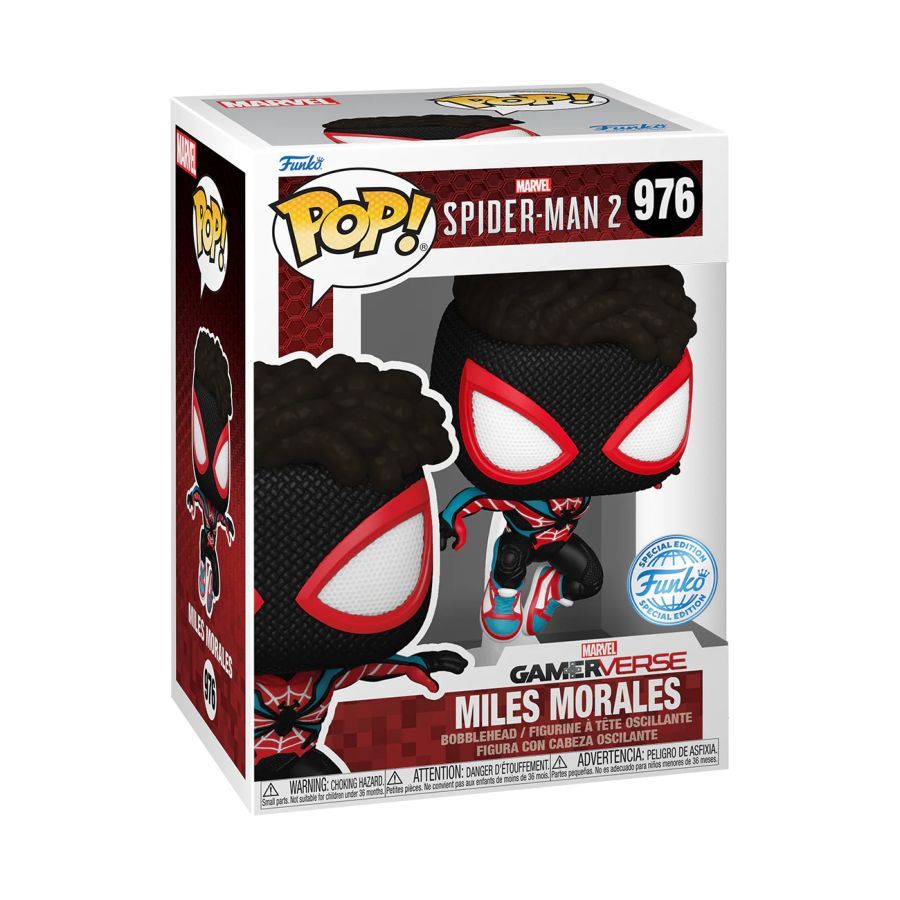 Spider-Man 2 (VG’23) – Miles Morales in Evolved Suit (Pop! Vinyl)