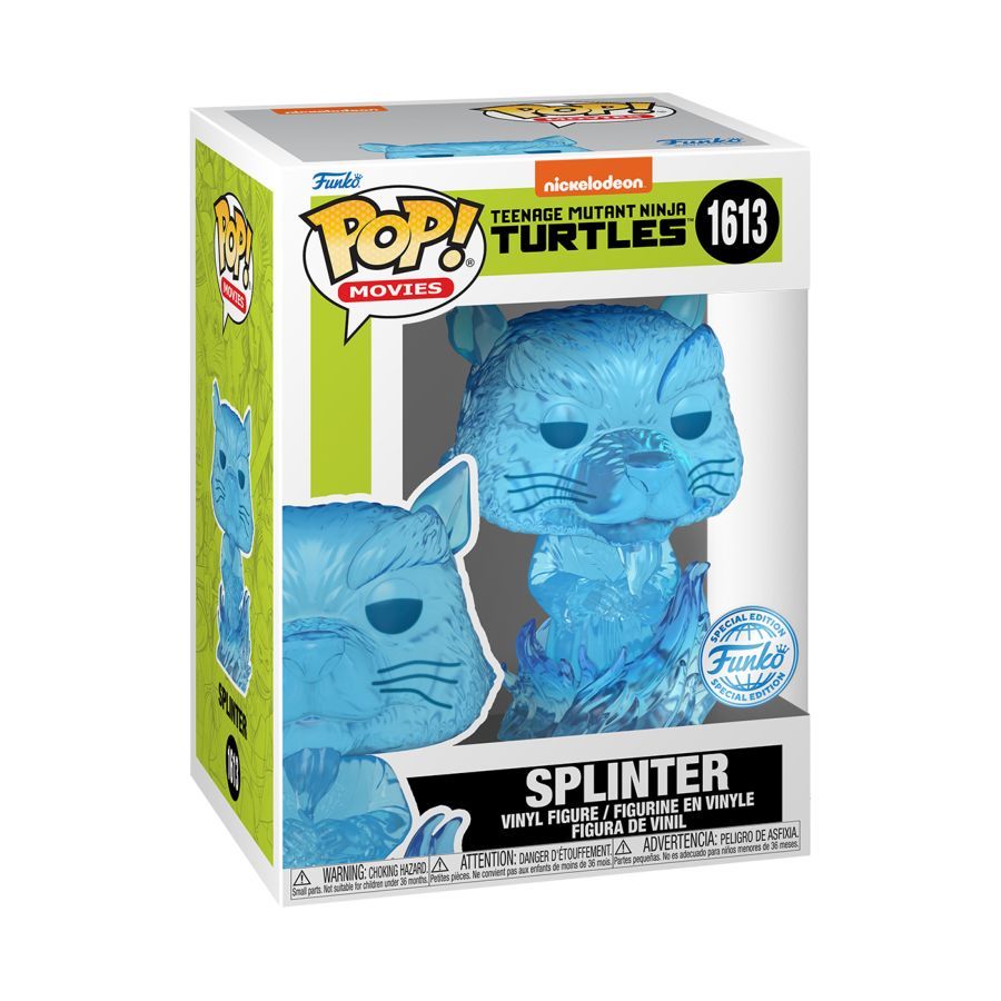 Teenage Mutant Ninja Turtles (1990) – SplinterTranslucent (Pop! Vinyl)