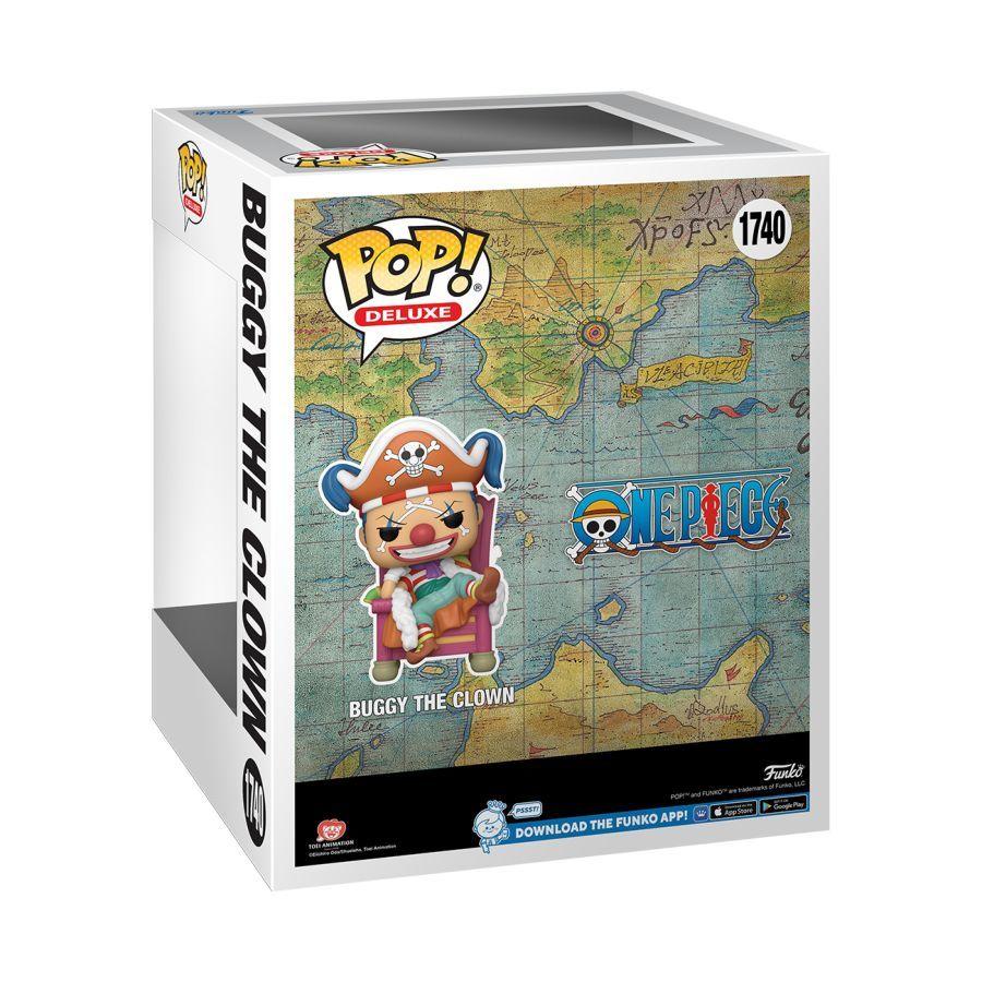One Piece – Buggy the Clown on Throne NYCC 2024 (Pop! Deluxe)
