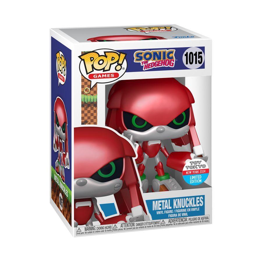 Sonic the Hedgehog – Metal Knuckles NYCC 2024 (Pop! Vinyl)