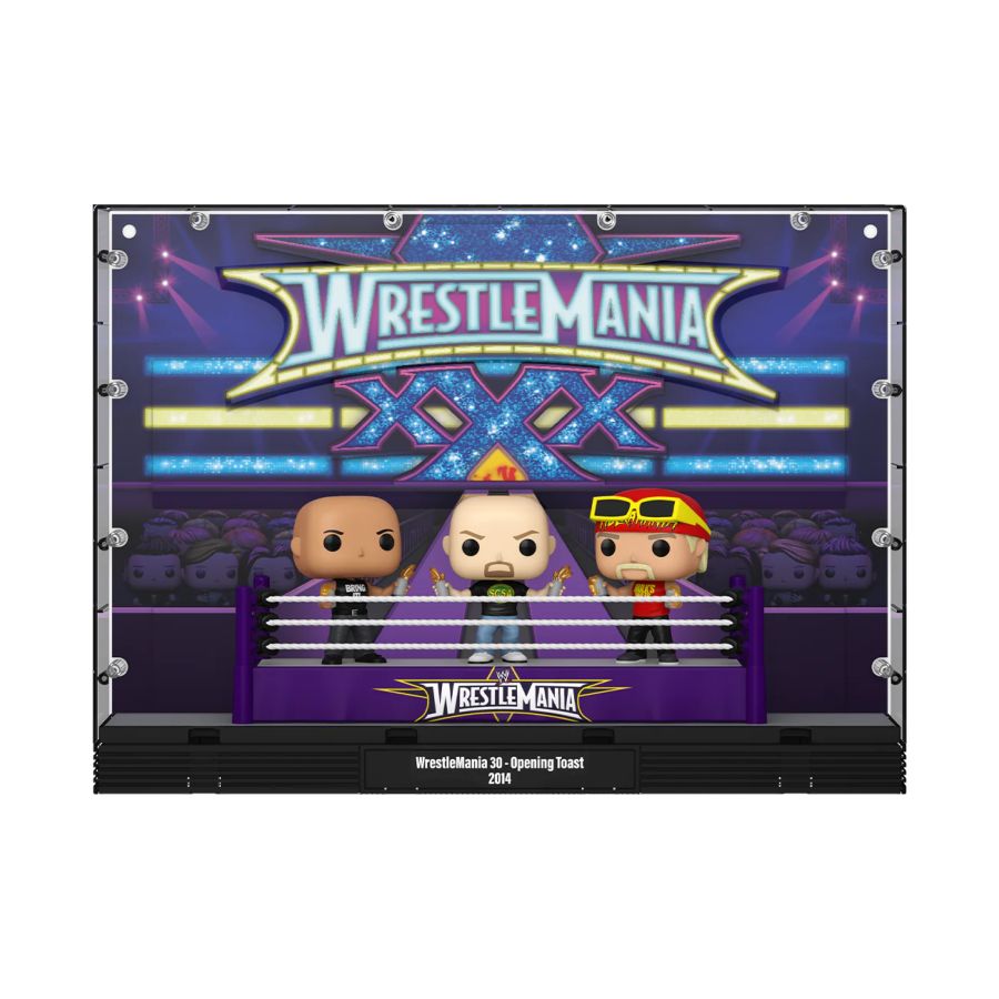 WWE - WrestleMania 30 Toast Pop! Moment Deluxe (Pop! Vinyl)