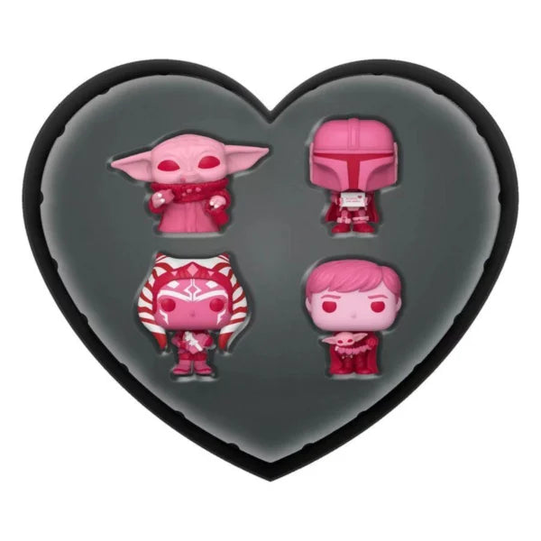 Star Wars: Valentines 2024 - Pink Pocket Pop 4-Pack Heart Box (Pop! Vinyl)