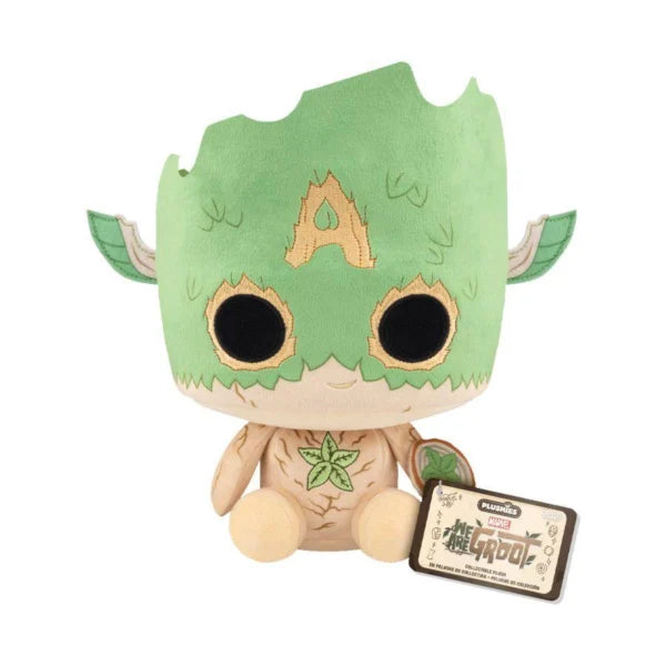 Marvel 85th: We Are Groot - Groot Capt America 7" Pop! (Plush Toy)