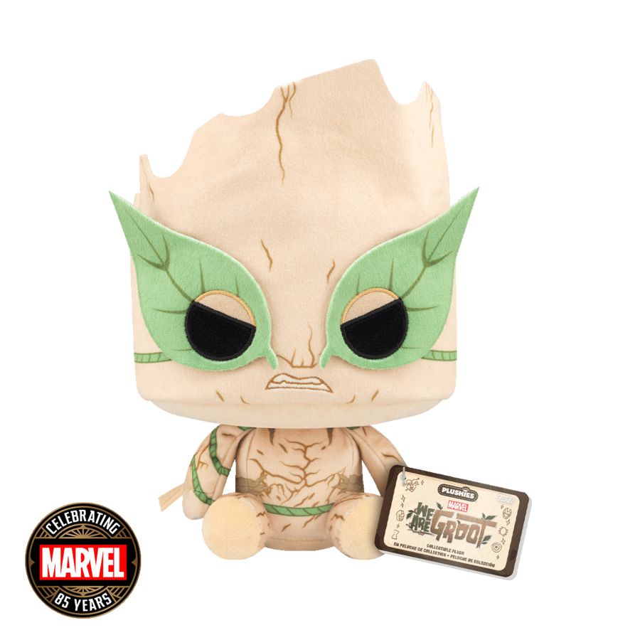 Marvel 85th: We Are Groot - Groot Wolverine 7" Pop! (Plush Toy)