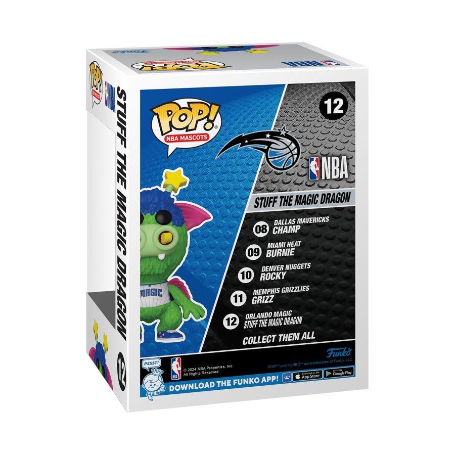 NBA: Mascots – Orlando Stuff the Magic Dragon (Pop! Vinyl)