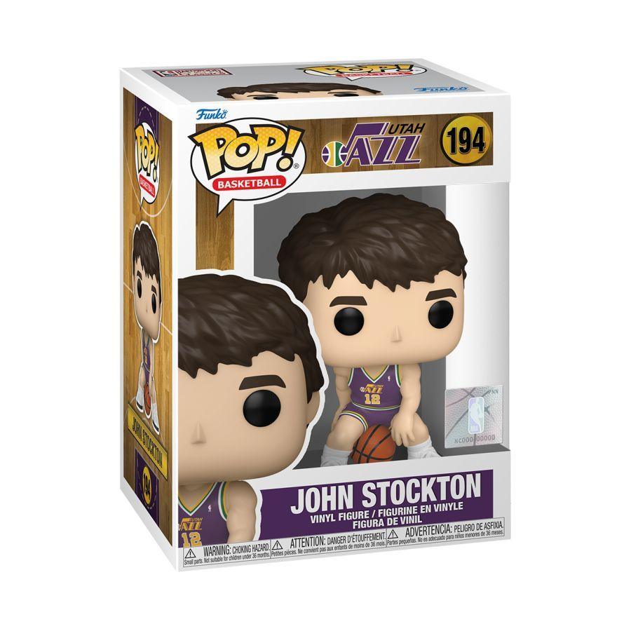 NBA Legends: Jazz – John Stockton Rookie (Pop! Vinyl)