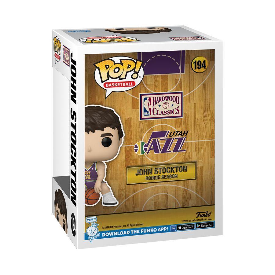 NBA Legends: Jazz – John Stockton Rookie (Pop! Vinyl)