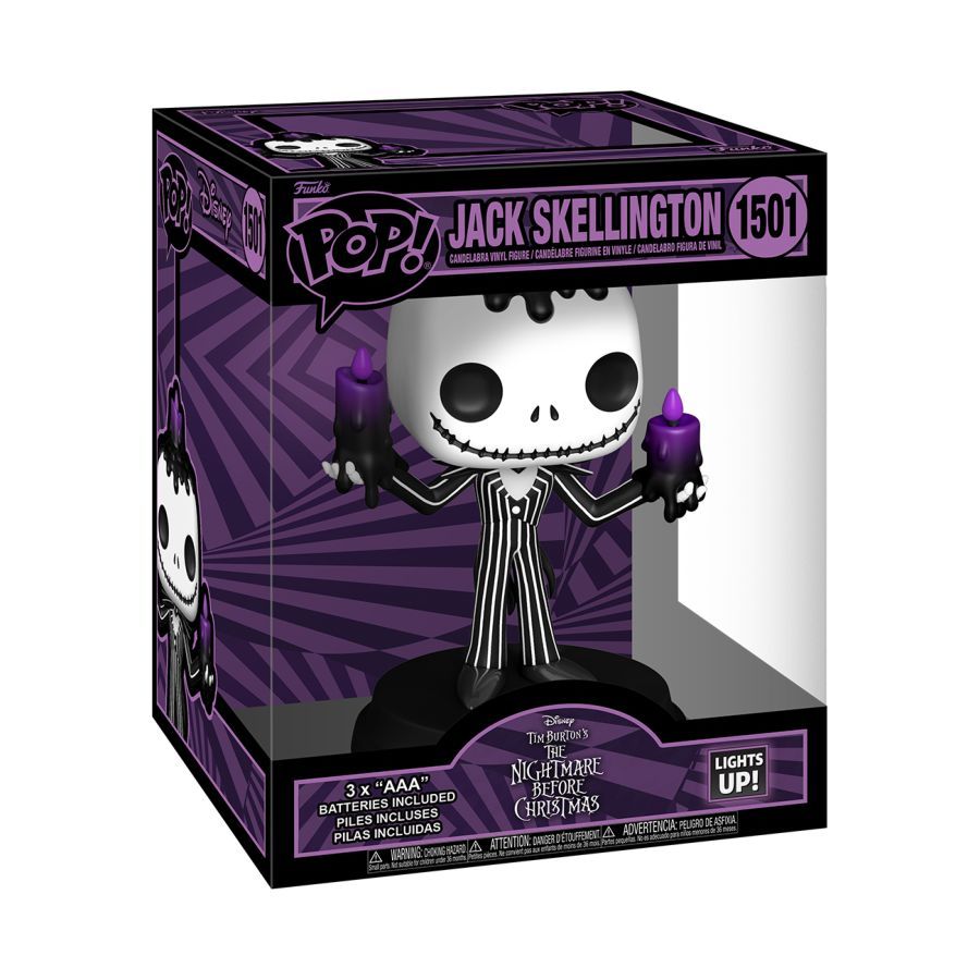 The Nightmare Before Christmas – Jack Skellington Light Up 6″ (Pop! Vinyl)