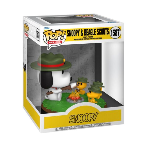 Peanuts: Beagle Scouts - Snoopy And Woodstock Deluxe (Pop! Vinyl)