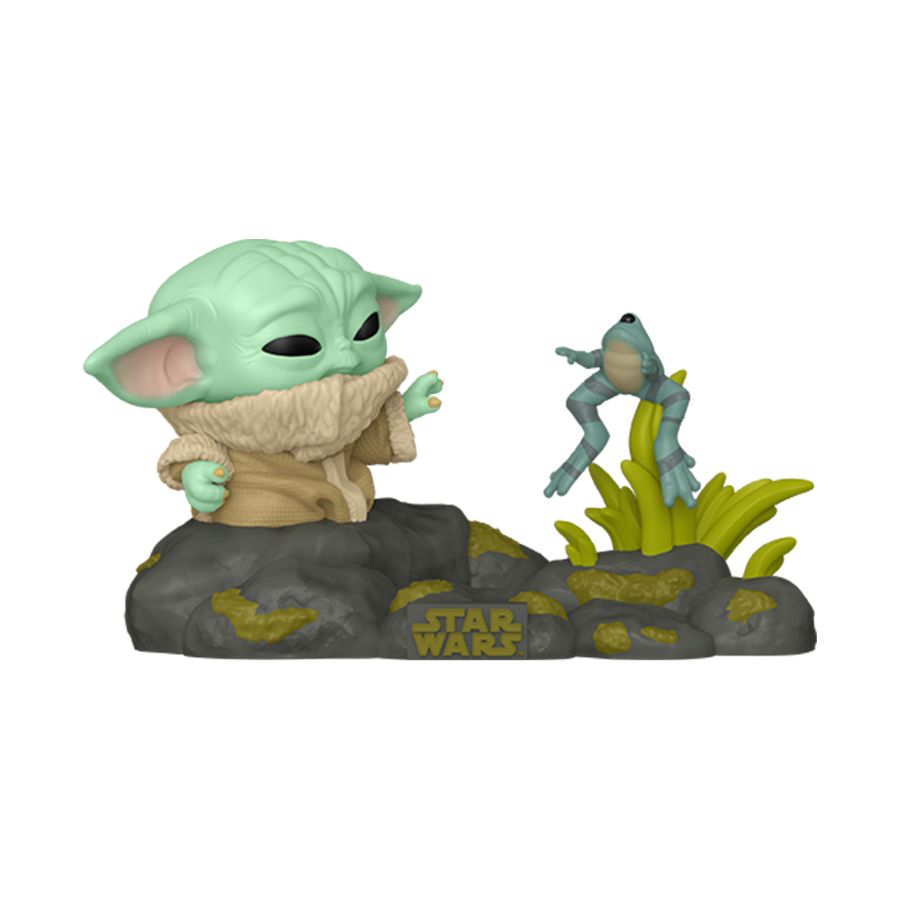 Star Wars - Din Grogu With Frog Deluxe (Pop! Vinyl)