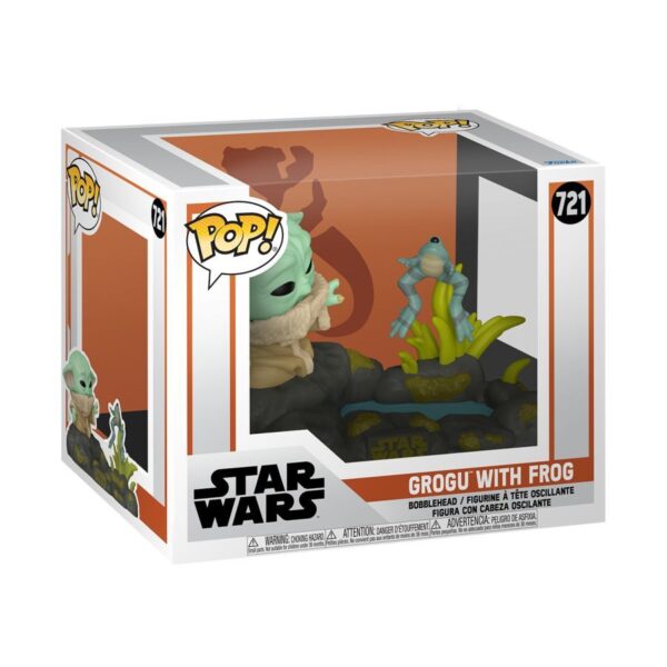 Star Wars - Din Grogu With Frog Deluxe (Pop! Vinyl)