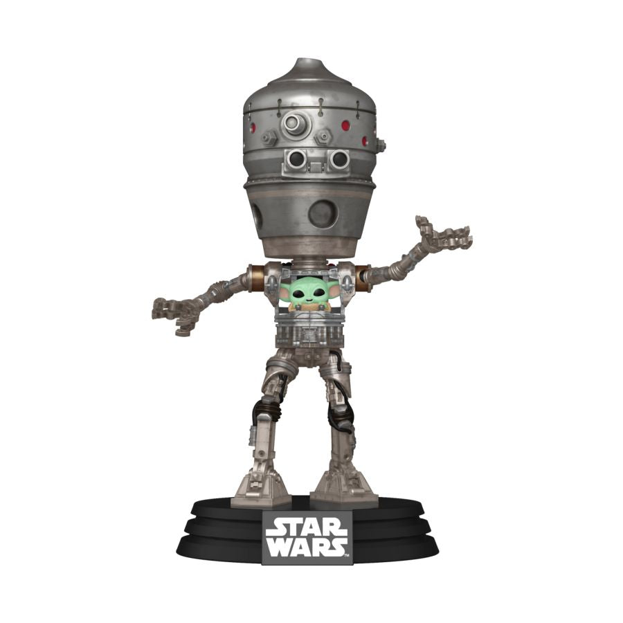 Star Wars - IG-12 With Grogu Deluxe (Pop! Vinyl)