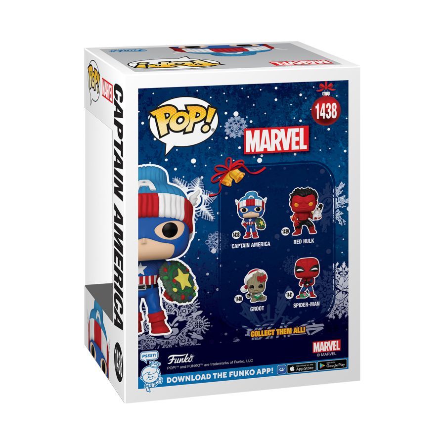 Marvel Comics – Captain America Holiday (Pop! Vinyl)