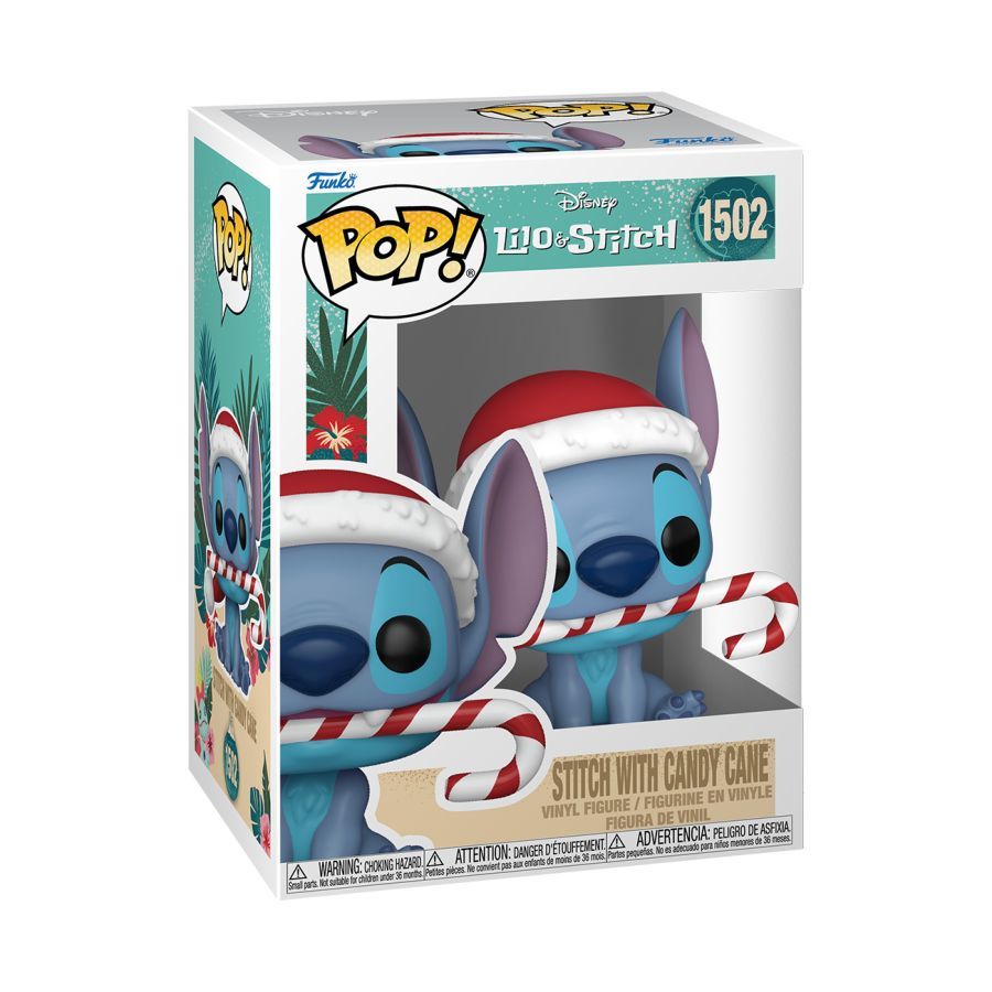 Lilo & Stitch – Stitch with Candy Cane Holiday (Pop! Vinyl)