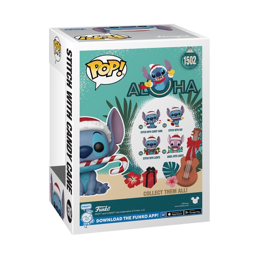 Lilo & Stitch – Stitch with Candy Cane Holiday (Pop! Vinyl)