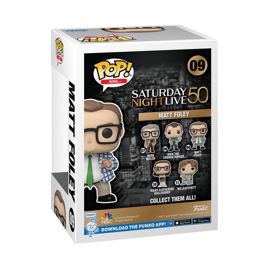 Saturday Night Live: 50th Anniversary – Matt Foley (Pop! Vinyl)