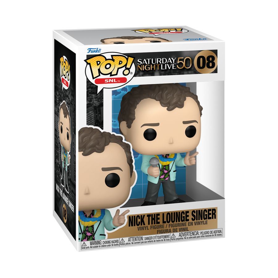 Saturday Night Live: 50th Anniversary – Nick the Lounge Singer (Pop! Vinyl)