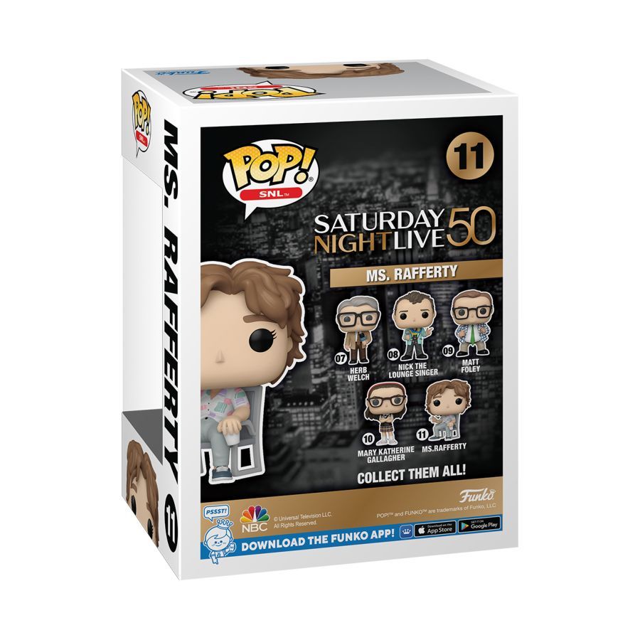 Saturday Night Live: 50th Anniversary – Ms. Rafferty (Pop! Vinyl)
