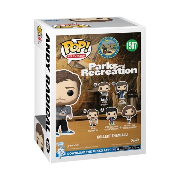 Parks & Recreation 15th Anniversary - Andy Radical (Pop! Vinyl)